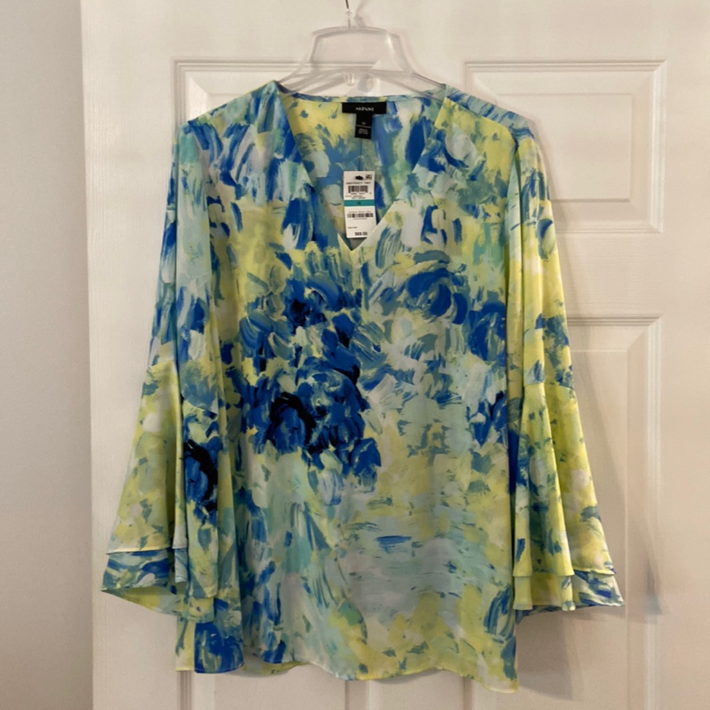 Alfani Womens Blouse Size 16 Brand New With Tag Length 27 Bust 43